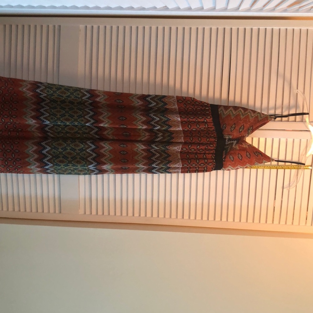 Multi brown dress